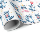 Search for raccoon wrapping paper For kids
