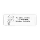 Search for white calla lily return address labels Rsvp