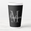 Search for monogrammed template mugs Modern