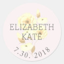 Search for baby girl birth announcement stickers Floral