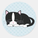 Search for sleepy cat stickers Cute