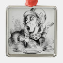 Search for mad hatter christmas tree decorations 19th