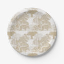 Search for gender neutral baby elephant plates Chinoiserie