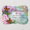 Search for orchid funeral invitations Elegant