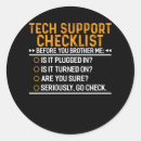Search for techy round stickers Computer