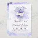 Search for lavender bouquet wedding invitations Violet