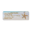 Search for starfish beach return address labels Tropical