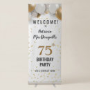 Search for 75th birthday banners Party