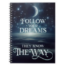 Search for follow your dreams notebooks Affirmation