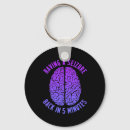 Search for epilepsy seizure key rings Purple