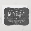 Search for rustic chalkboard wedding invitations Script