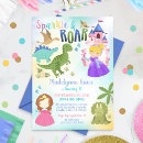 Search for princess dinosaur invitations For kids