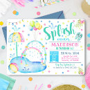Search for splash pad party invitations For kids