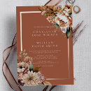 Search for orange rose wedding invitations Fall