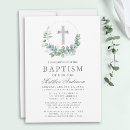 Search for silver christening invitations Christian
