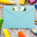 Search for camping return address labels Campfire