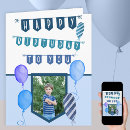 Search for party banner cards Blue