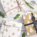 Search for brown and white christmas wrapping paper Modern