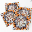 Search for orange mosaic tiles Moroccan