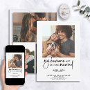 Search for cute engagement party invitations Black and white