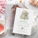 Search for victorian baby shower invitations Time for tea