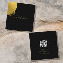 Search for real foil business cards Qr code