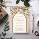 Search for peach and gold invitations Chic