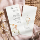 Search for boho wedding menus Minimalist