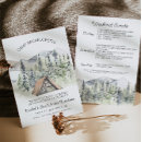 Search for camp hen party invitations Wine and pines