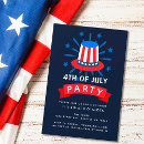 Search for uncle sam hat invitations Patriotic