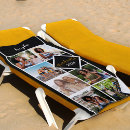 Search for black and gold beach towels Photo collage