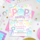 Search for blowing bubbles invitations For kids