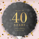 Search for 40th birthday party decor Cheers to 40 years