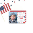 Search for usa invitations Red white and blue