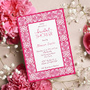 Search for magenta bridal shower invitations Modern