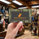 Search for hunting business cards Masculine