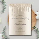 Search for champagne sweet 16 invitations Calligraphy