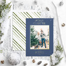 Search for dark blue christmas cards Script typography