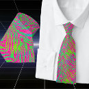 Search for neon pink ties Colorful