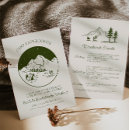 Search for camp hen party invitations Wine and pines