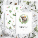 Search for holly wreath christmas cards Berry