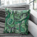 Search for paisley cushions Green