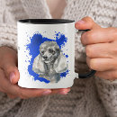 Search for blue poodle mugs Animal
