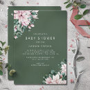 Search for magnolia baby shower invitations Botanical