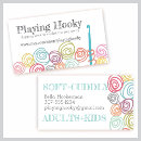 Search for hobby business cards Crochet