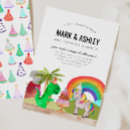 Search for joint birthday invitations Unicorn