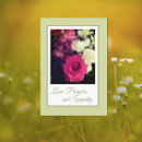 Search for beautiful sympathy cards Rose