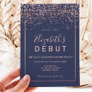 Search for debut birthday invitations Elegant