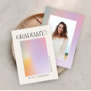 Search for girly graduation invitations Rainbow