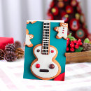 Search for guitar” christmas cards Rock n roll